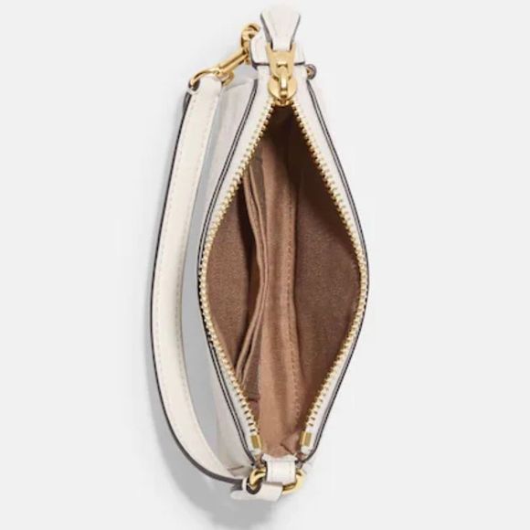 LAST 1 ❤️ NWT Coach Boxed Nolita 15 Embossed Signature Leather Chalk CF549 Gift - Picture 10 of 14